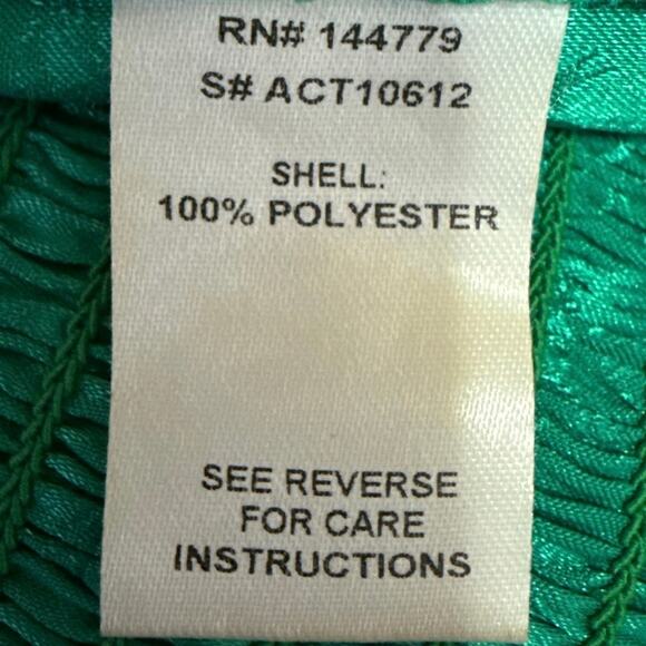 12th Tribe St. Barths Green Floral Sleeveless Cami Camisole Crop Tank Top Size M - Picture 5 of 5